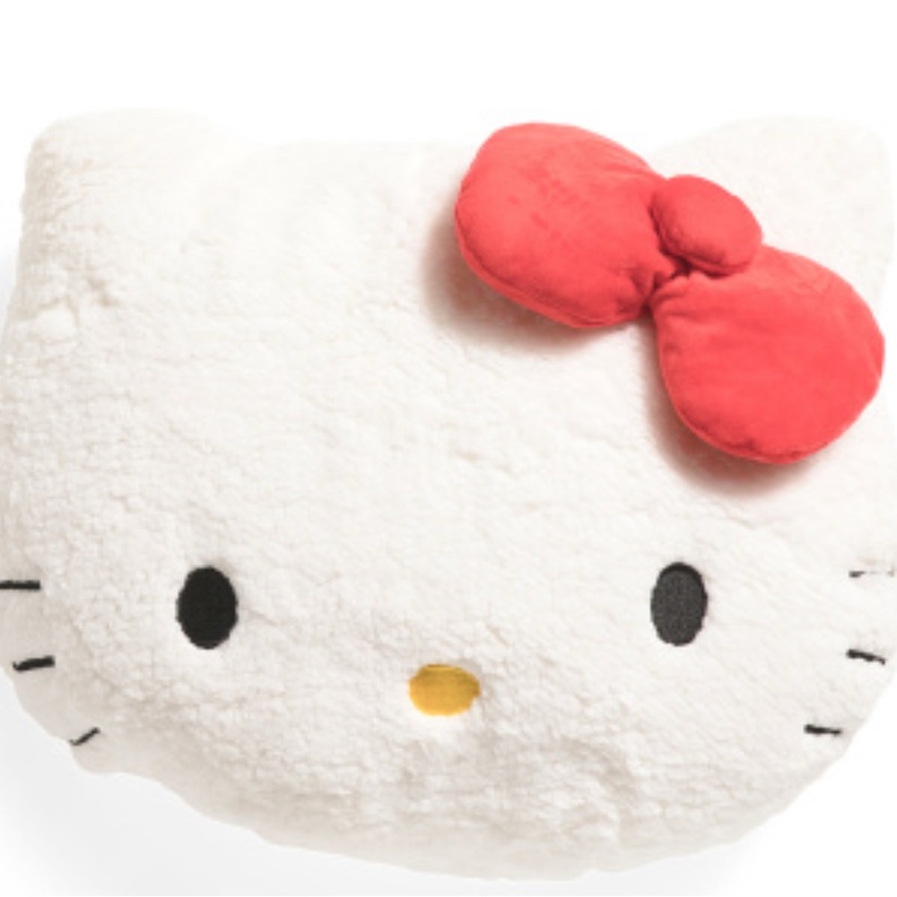 Hello Kitty White and Red Stuffed Animal Plush